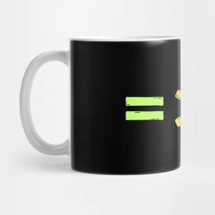 Equality is Greater than Division Mug